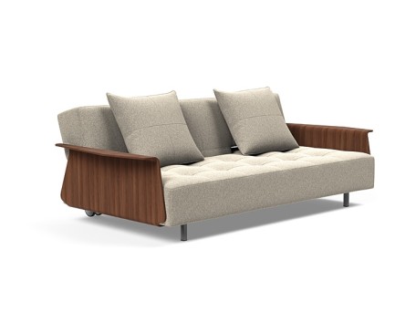 Καναπές-Κρεβάτι Long Horn Deluxe Excess Lounger Με Μπράτσα 245*114*79εκ (Μπέζ)